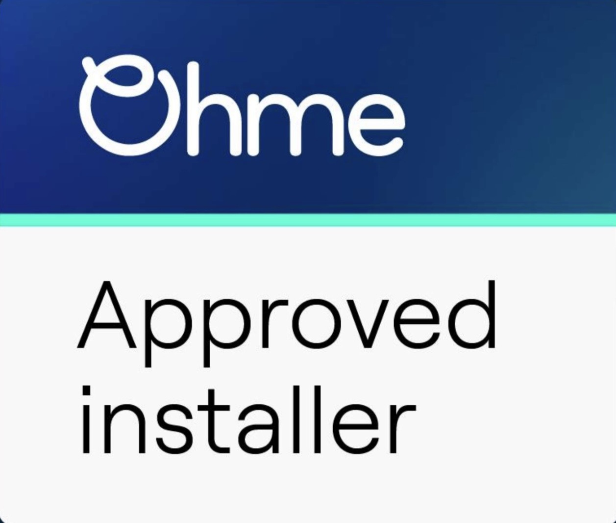 Ohme Approved Installer